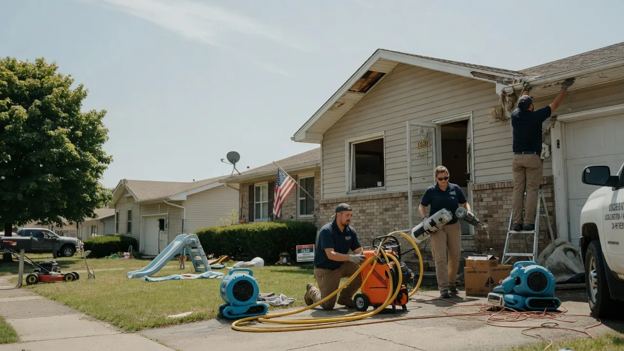 Water Damage Restoration in Farmersville Station, NY near me